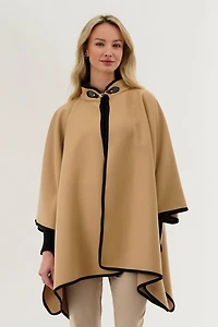 Canada Weather Gear Basic Poncho - Cream