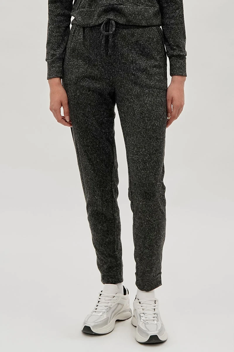 Fahrenheit Tie Waist Knit Joggers
