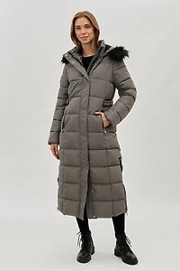 Canada Weather Gear Long Faux Fur Lined Parka Jacket