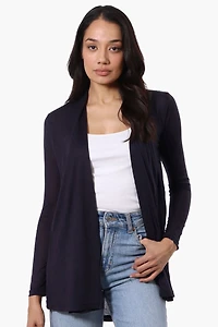 Long Sleeve Open Wrap Cardigan