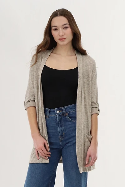 International INC Company Long Open Cardigan