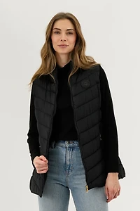 Chevron Quilted Vest