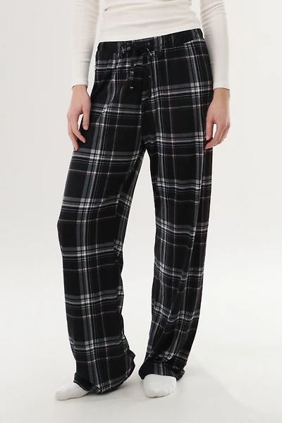 Canada Weather Gear Wide Leg Plaid Pajama Pants