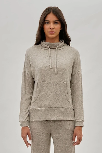 Fahrenheit Cowl Neck Sweatshirt