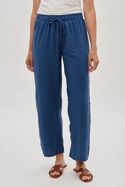 Runaway Bay Wide Leg Tie Waist Pants