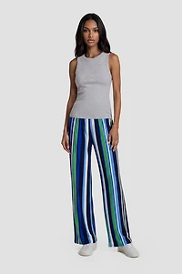 Printed Wide Leg Pants
