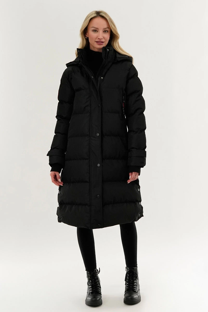 Canada Weather Gear Quilted Maxi Parka Jacket