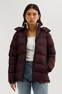 Sherpa Lined Collar Bomber Jacket