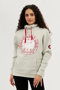 Canada Weather Gear Cowl Neck Sweatshirt - Cream