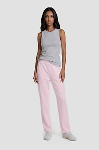 Classic Straight Leg Sweatpants - Pink