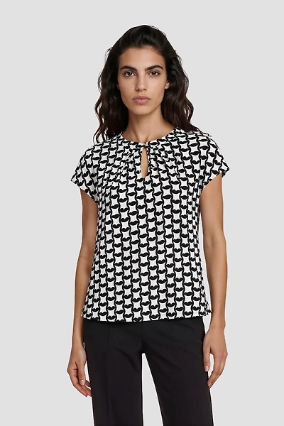 Cap Sleeve Top - White