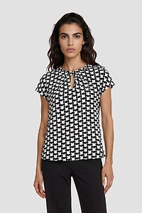 Cap Sleeve Top - White