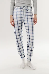 Jogger Pajama Pants - White