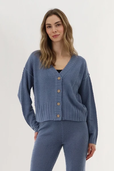 Runaway Bay V-Neck Knit Cardigan