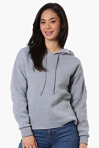 Fahrenheit Solid Basic Hoodie - Grey