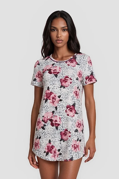 Short Sleeve Sleep Dress