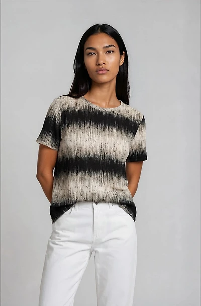 Short Sleeve Crew Neck Tee