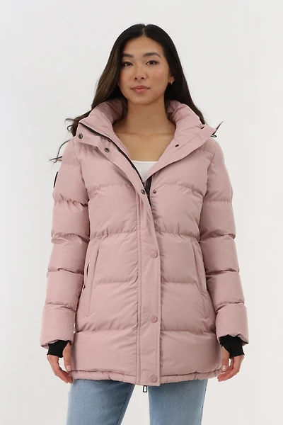 Hip Length Parka Jacket