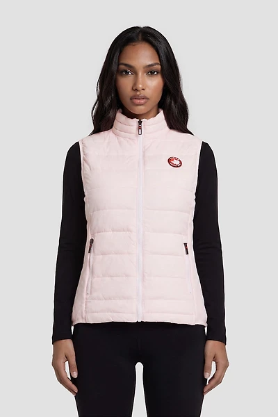 Sleeveless Zip Up Vest