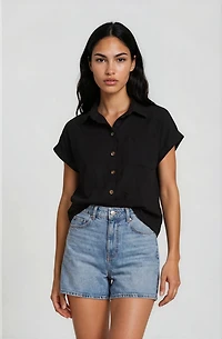 Short Sleeve Button Up Shirt