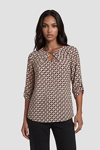 Shirt With Roll Up Sleeves