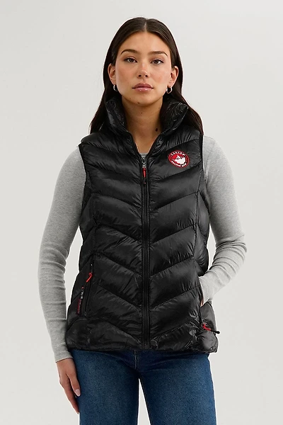 Canada Weather Gear Chevron Bubble Vest