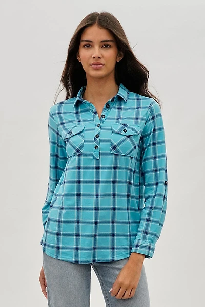 Urbanology Plaid Button Down Shirt
