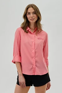 Canada Weather Gear Button Up Collared Shirt