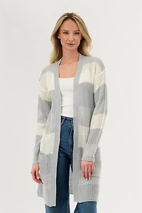 Stylexchange Striped Knit Cardigan