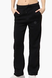 Fahrenheit Whistler Print Fleece Sweatpants - Black