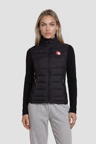 Sleeveless Zip Up Vest