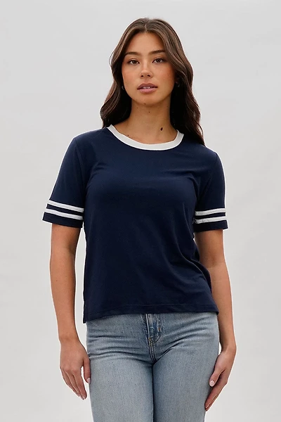 Stylexchange Vintage Striped Ringer Tee