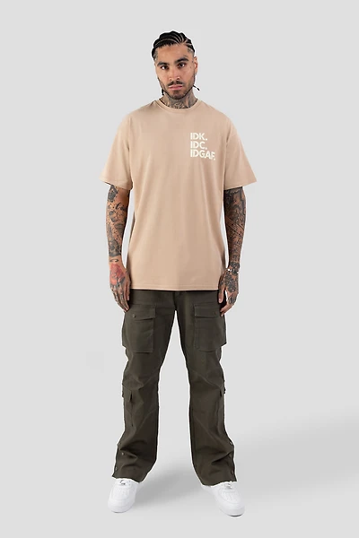 "IDC IDK IDGAF" Heavy Tee