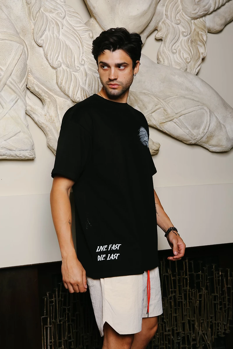 "Live Fast Die Last" Heavy Tee