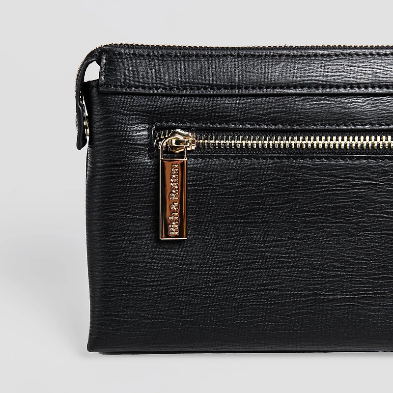 Leather Deposit Bag