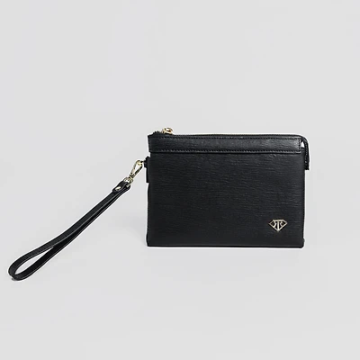Leather Deposit Bag