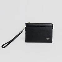 Leather Deposit Bag