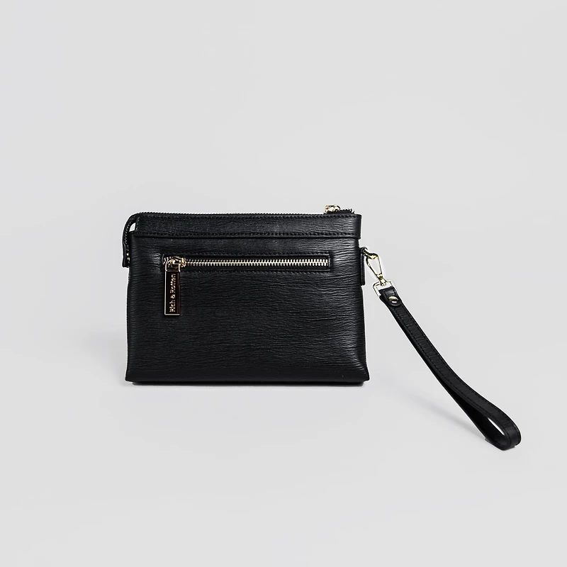 Leather Deposit Bag