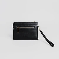 Leather Deposit Bag