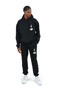 Rich & Rotten "Blast Off" Terry Set - Black