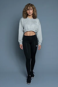 Herr V Neck Terry Crop