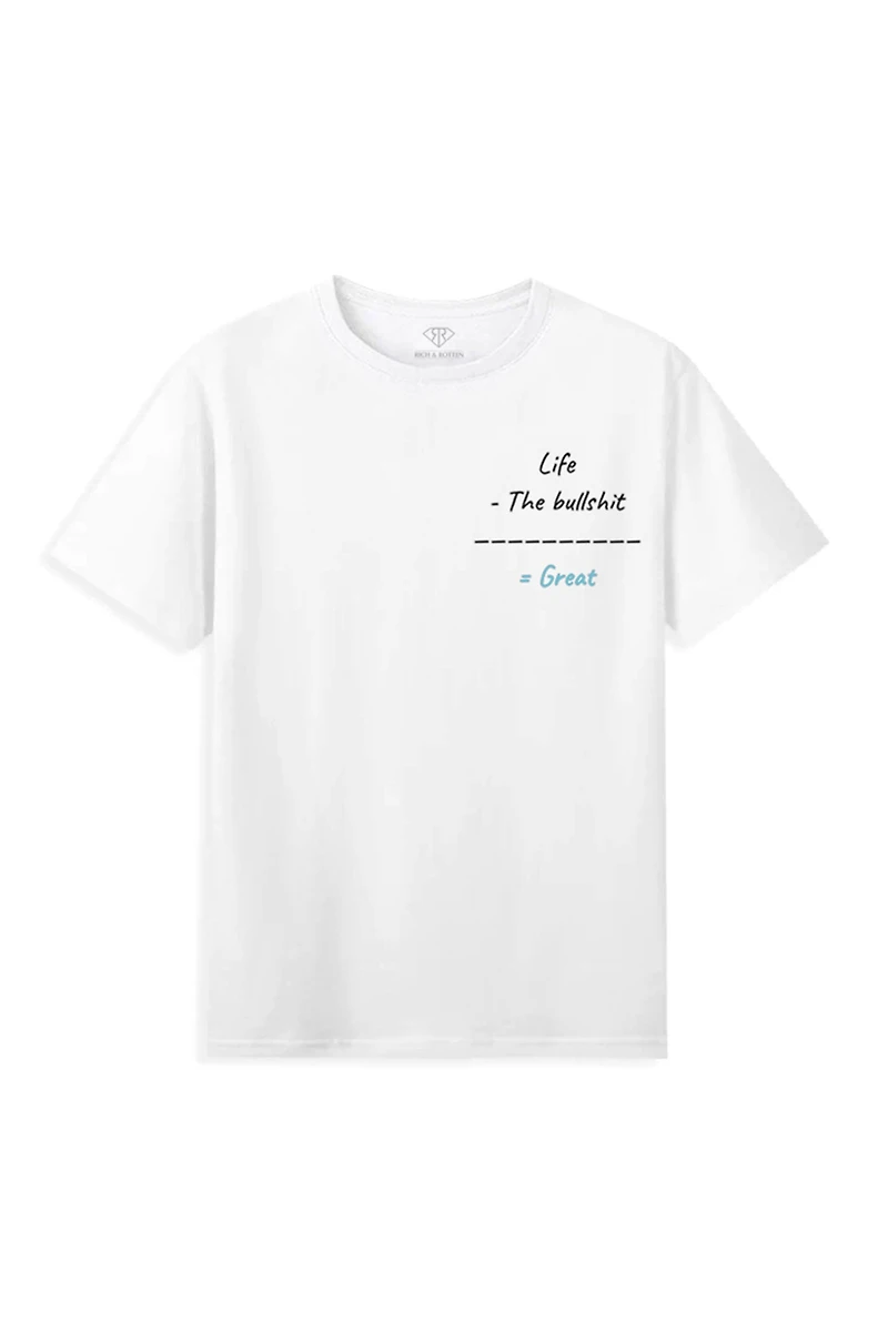 "Life Minus BS" Classic Tee