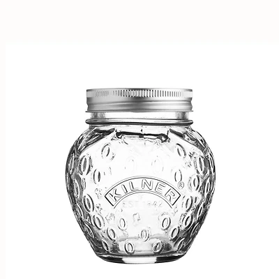 STRAWBERRY Screw-Top Preserve Jar - 400ml