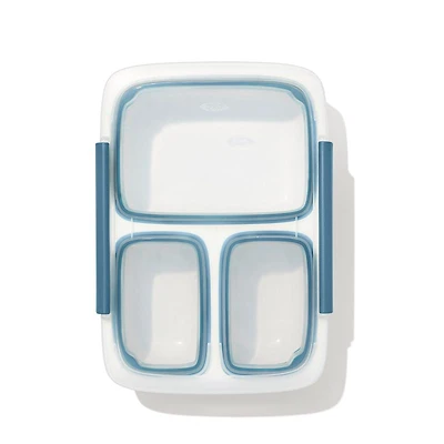 OXO  PREP & GO 4-cup Divided Container