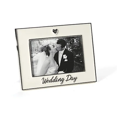 WEDDING DAY HEART FRAME 4X6