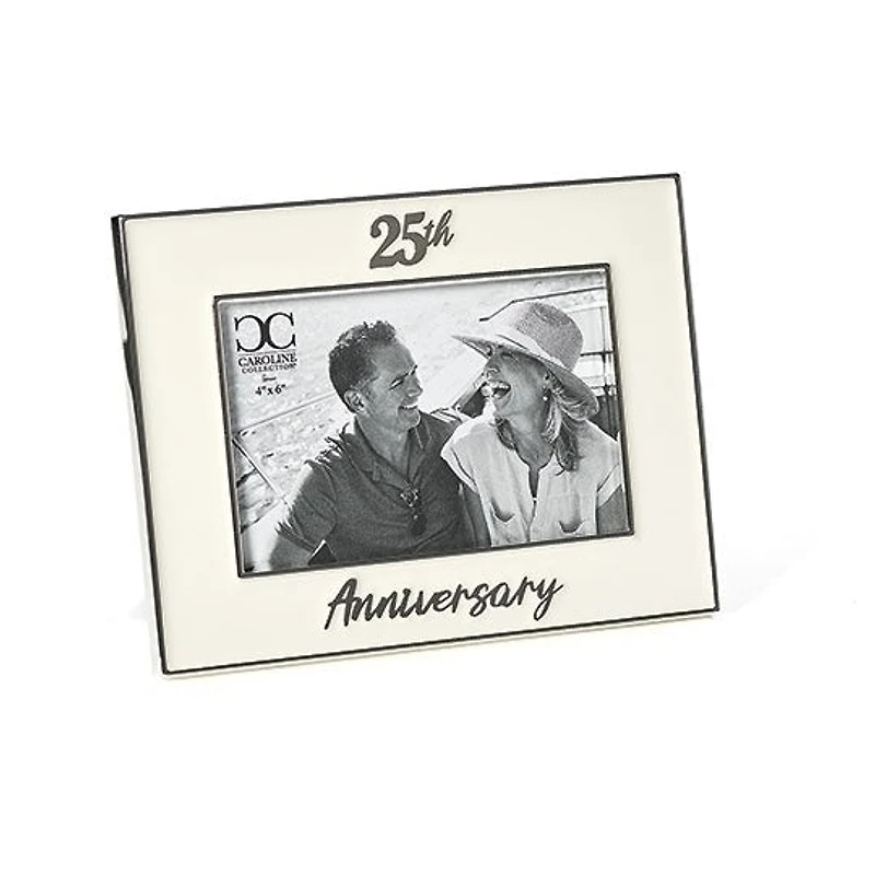 25TH ANNIVERSARY 6.25"H FRAME 4X6