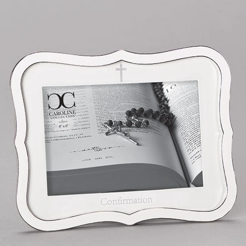 Confirmation Frame- White 4x6