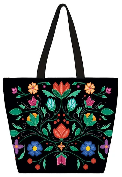 Petals of Ancestry Large Tote Bag