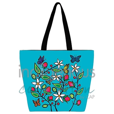 Berry Garden Large Tote Bag