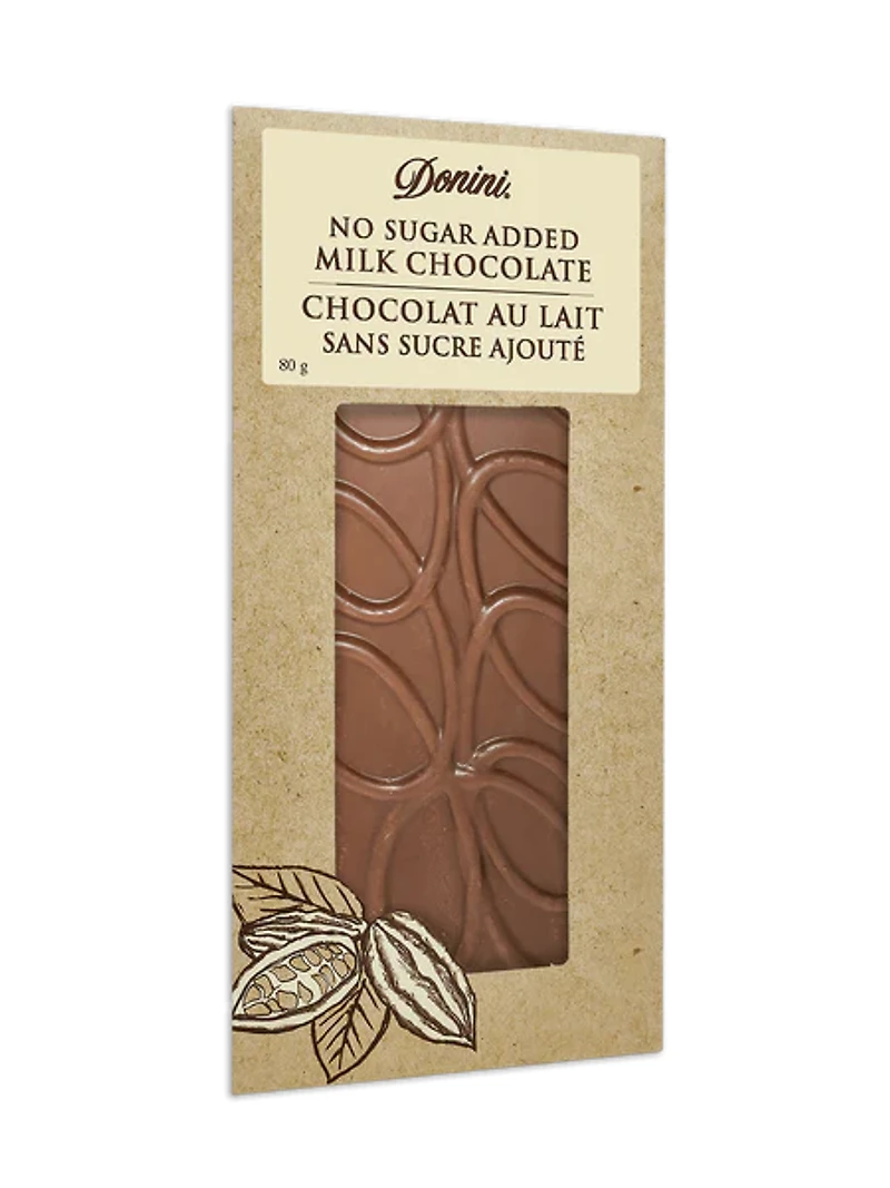 Donini Chocolate - No Sugar Added Milk Chocolate